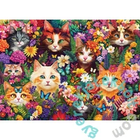 Cobble Hill 1000 db-os puzzle - Blooming Whiskers (40289)