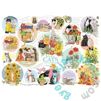 Cobble Hill 1000 db-os puzzle - Cat Thoughts (40298)