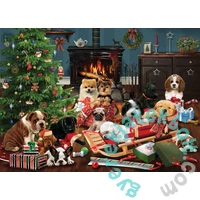 Cobble Hill 1000 db-os puzzle - Christmas Puppies (40214)