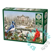 Cobble Hill 1000 db-os puzzle - Country House Birds (40039)
