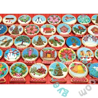 Cobble Hill 1000 db-os puzzle - Snow Globe Cookies (40260)