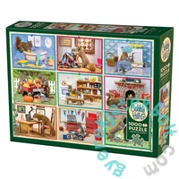 Cobble Hill 1000 db-os puzzle - Squirrels at Home (40287)