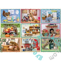 Cobble Hill 1000 db-os puzzle - Squirrels at Home (40287)
