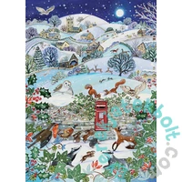 Cobble Hill 1000 db-os puzzle - Village on a Winter Night (40257)