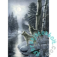 Cobble Hill 1000 db-os puzzle - Wolves by Moonlight (40154)