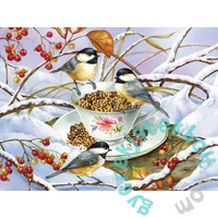 Cobble Hill 275 db-os Easy Handling puzzle - Chickadee Tea (48014)