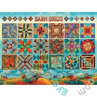 Cobble Hill 275 db-os Easy Handling puzzle - Barn Quilts (48040)