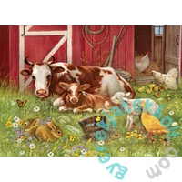 Cobble Hill 350 db-os Family puzzle - Barnyard Babies (47026)