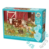 Cobble Hill 350 db-os Family puzzle - Barnyard Babies (47026)