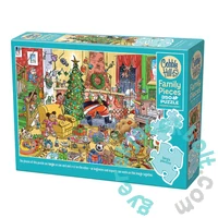 Cobble Hill 350 db-os Family puzzle - Catching Santa (47023)