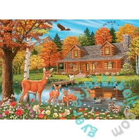 Cobble Hill 350 db-os Family puzzle - Cottage Pond (47036)