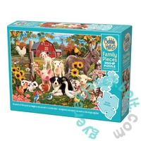 Cobble Hill 350 db-os Family puzzle - Family Farm (47037)