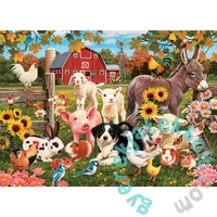 Cobble Hill 350 db-os Family puzzle - Family Farm (47037)