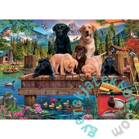 Cobble Hill 350 db-os Family puzzle - Pups and Ducks (47038)