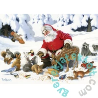 Cobble Hill 350 db-os Family puzzle - Santa Claus and Friends (47028)