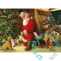 Cobble Hill 350 db-os Family puzzle - Santas Lucky Stocking (47012)