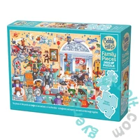 Cobble Hill 350 db-os Family puzzle - Cats and Dogs Museum (47031)