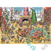 Cobble Hill 350 db-os Family puzzle - Elves at Work (47019)