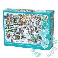 Cobble Hill 350 db-os Family puzzle - Hockey Town (47032)