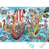 Cobble Hill 350 db-os Family puzzle - Viking Voyage (47033)
