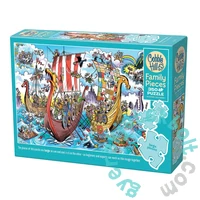 Cobble Hill 350 db-os Family puzzle - Viking Voyage (47033)
