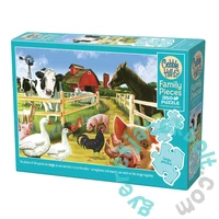 Cobble Hill 350 db-os Family puzzle - Welcome to the Farm (47029)