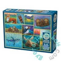 Cobble Hill 500 db-os puzzle - Alaskan Animals (45136)