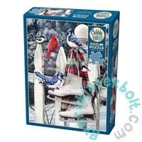 Cobble Hill 500 db-os puzzle - Birds with Skates (45071)