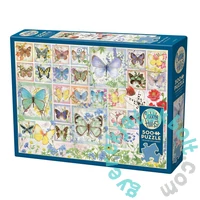 Cobble Hill 500 db-os puzzle - Butterfly Tiles (45025)