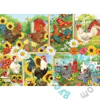 Cobble Hill 500 db-os puzzle - Cockadoodledoo (45141)