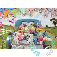 Cobble Hill 500 db-os puzzle - Country Truck in Spring (45060)