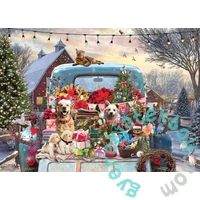 Cobble Hill 500 db-os puzzle - Country Truck in Winter (45127)