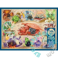 Cobble Hill 500 db-os puzzle - D20 Dragons (45128)