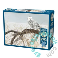 Cobble Hill 500 db-os puzzle - Fallen Willow - Snowy Owl (45050)