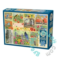 Cobble Hill 500 db-os puzzle - Garden Birds in Autumn (45103)