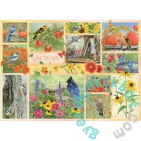 Cobble Hill 500 db-os puzzle - Garden Birds in Autumn (45103)