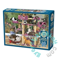 Cobble Hill 500 db-os puzzle - Jungle Cats (45095)