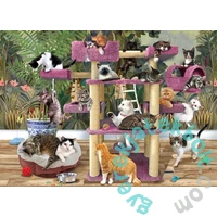 Cobble Hill 500 db-os puzzle - Jungle Cats (45095)