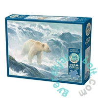Cobble Hill 500 db-os puzzle - Salmon Watch - Spirit Bear (45026)