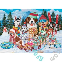 Cobble Hill 500 db-os puzzle - Snow Day (45081)