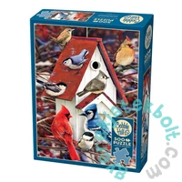 Cobble Hill 500 db-os puzzle - Winter Birdhouse (45065)