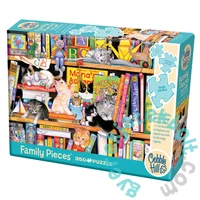 Cobble Hill 350 db-os Family puzzle - Storytime Kittens (47013)
