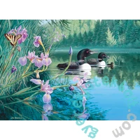 Cobble Hill 500 db-os puzzle - Iris Cove Loons (45047)