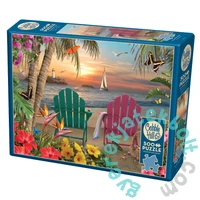 Cobble Hill 500 db-os puzzle - Island Paradise (45032)