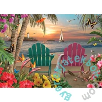 Cobble Hill 500 db-os puzzle - Island Paradise (45032)