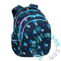 Coolpack - Jerry iskolatáska, hátizsák - 3 rekeszes - Blue Unicorn (F029670)