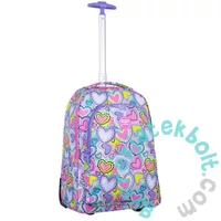 Coolpack - Alan gurulós iskolatáska, hátizsák - Pastel Heart (F124832)