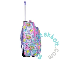 Coolpack - Alan gurulós iskolatáska, hátizsák - Pastel Heart (F124832)