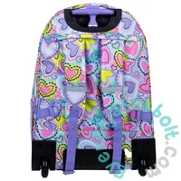 Coolpack - Alan gurulós iskolatáska, hátizsák - Pastel Heart (F124832)