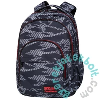 Coolpack - Basic Plus Topo Red iskolatáska, hátizsák - 3 rekeszes